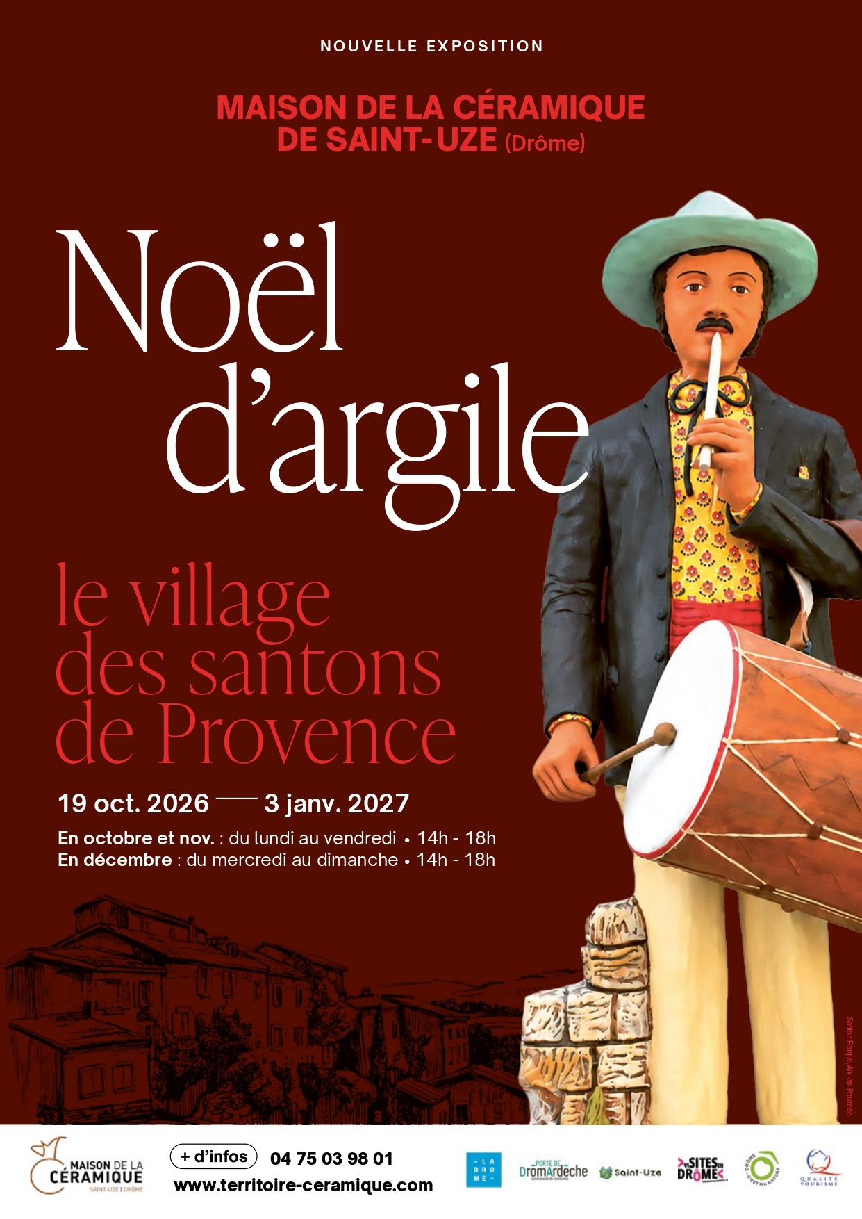 affiche-exposition-santons-noel-argile
